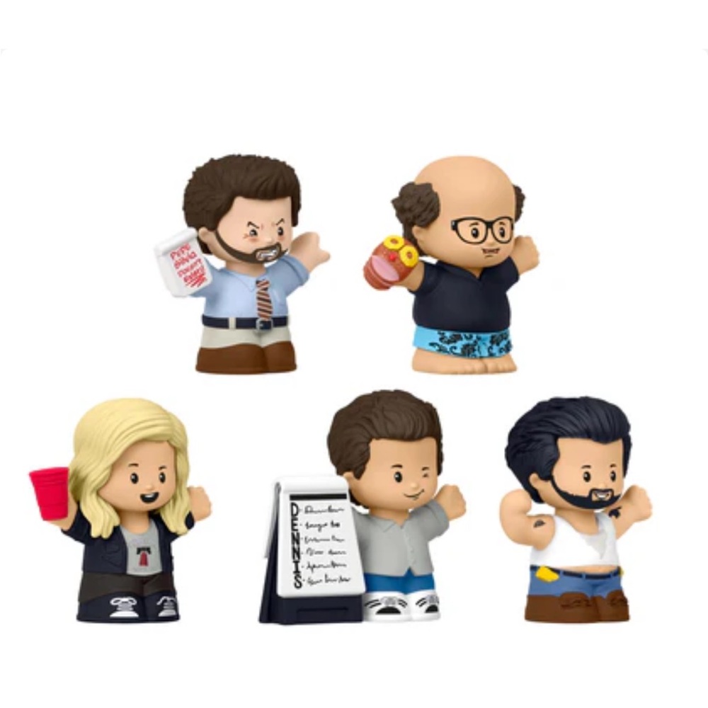 💛🖤 It’s Always Sunny in Philadelphia Little People Collector Set - New 🖤💛 - Picture 7 of 12